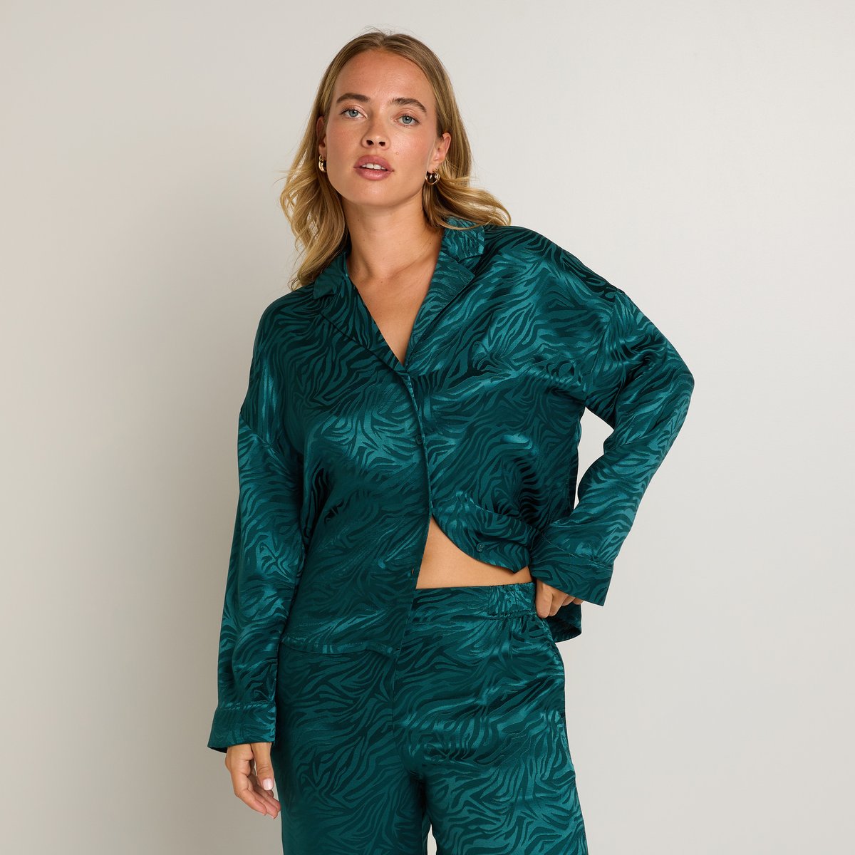 Veste FRIMOUSSE vert fonce, ROUGEGORGE LINGERIE