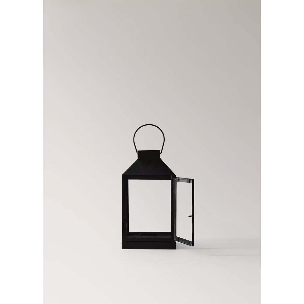 Bougeoir décoratif moyen noir, MANGO HOME