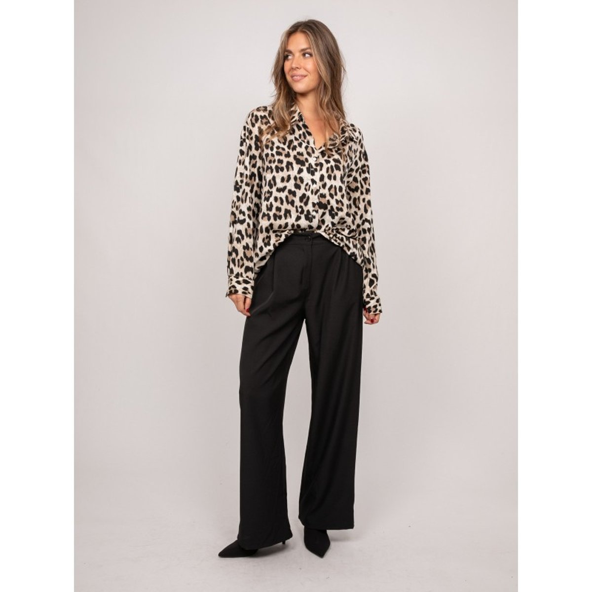 Chemise Oversize Motif Léopard Oressa léopard, DONA LISA