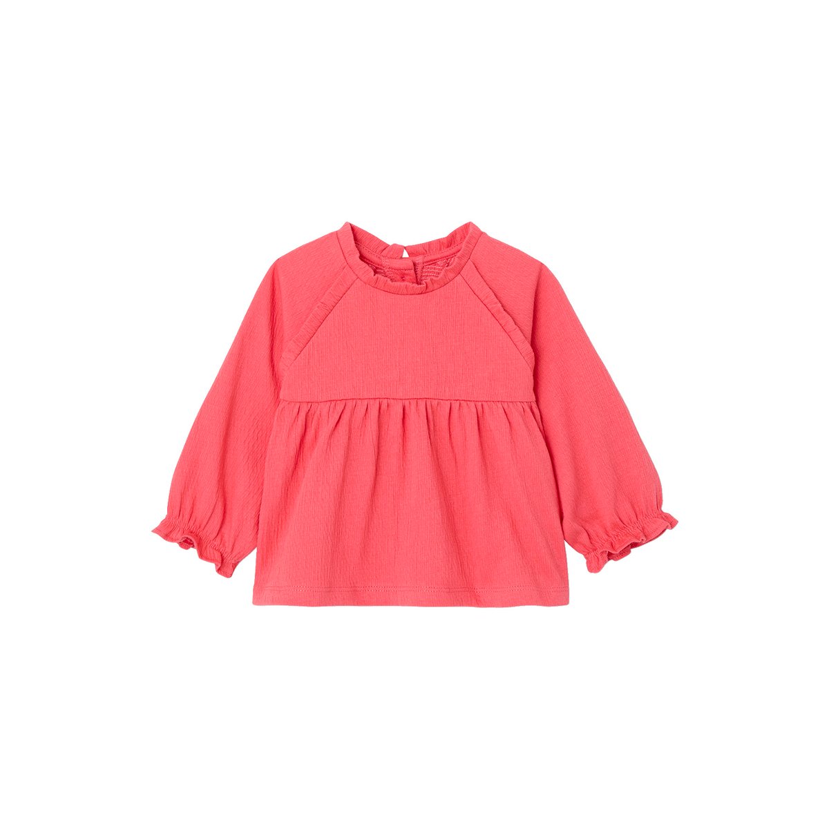 T-shirt bébé esprit blouse grenadine, VERTBAUDET