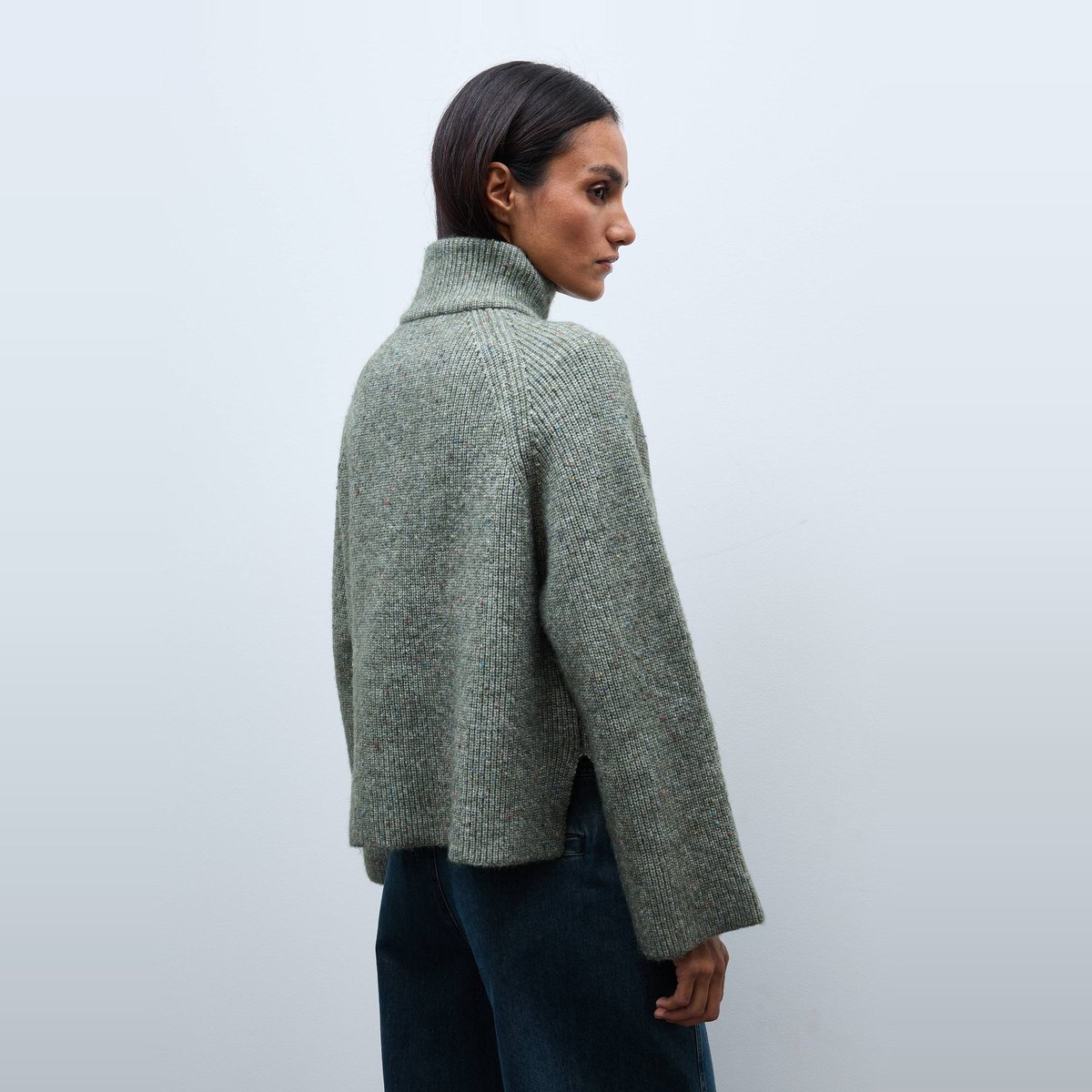 Cardigan uni meleze, MONOPRIX