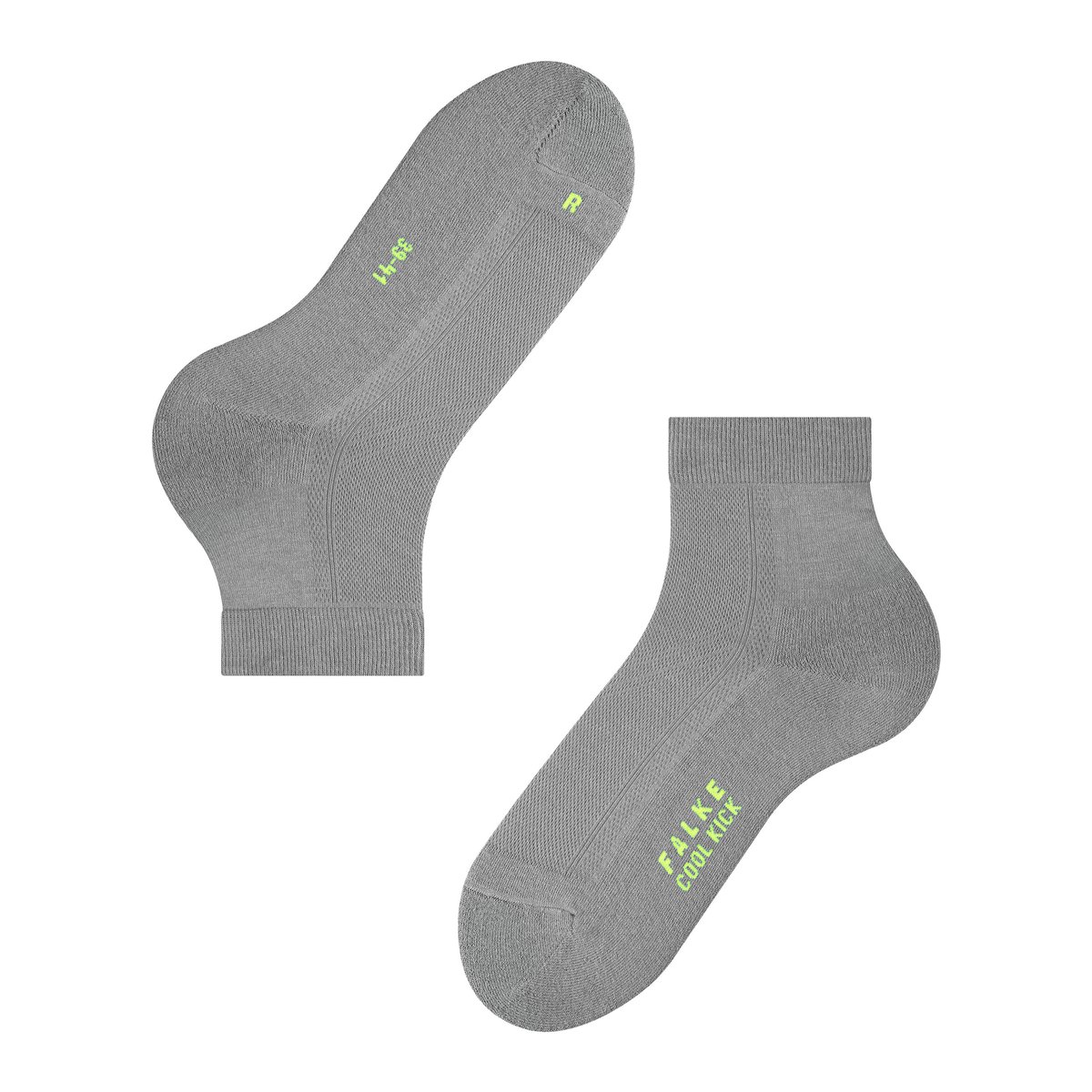 Chaussettes courtes Cool Kick gris, FALKE