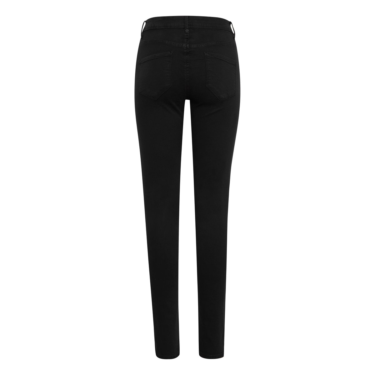 Jeans coupe skinny, taille mi-haute noir, ICHI