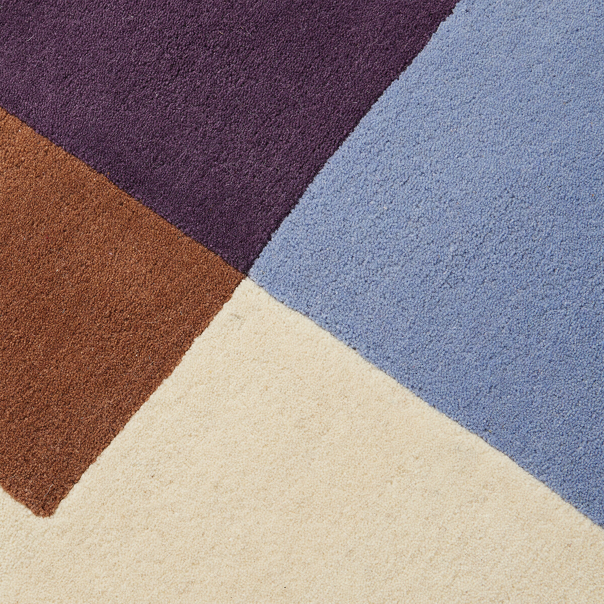 Tapete em lã, motivo geométrico, AZELYS multicolor, LA REDOUTE INTERIEURS