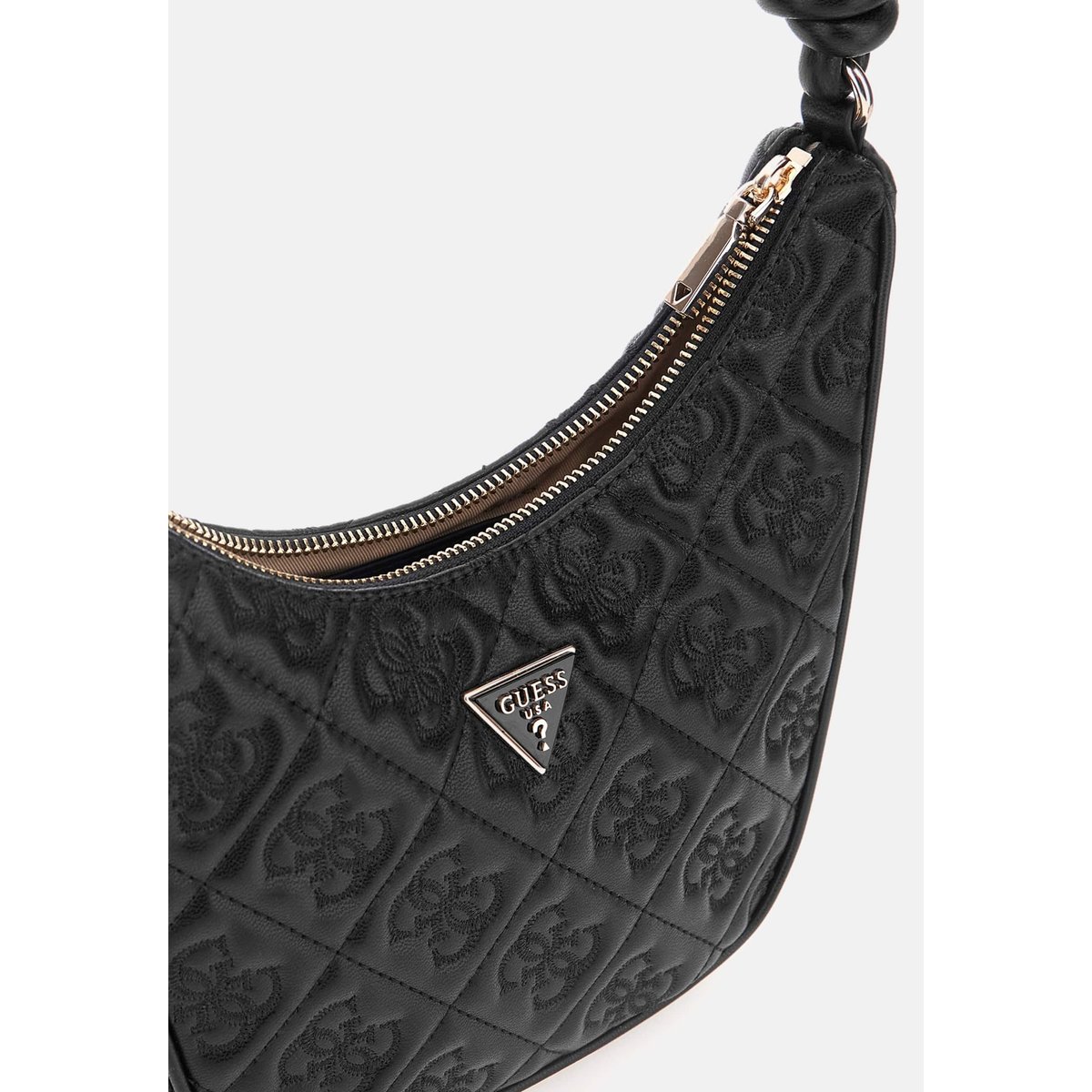Mini Sac D'épaule Adelasia Logo 4G noir, GUESS