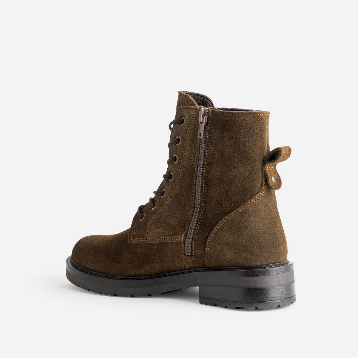 Boots en cuir LEILA tabac, ERAM