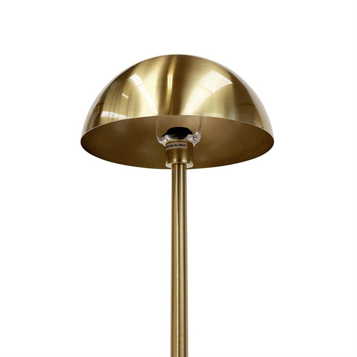 Lampadaire en Métal brass/marble Menton brass, DYBERG LARSEN