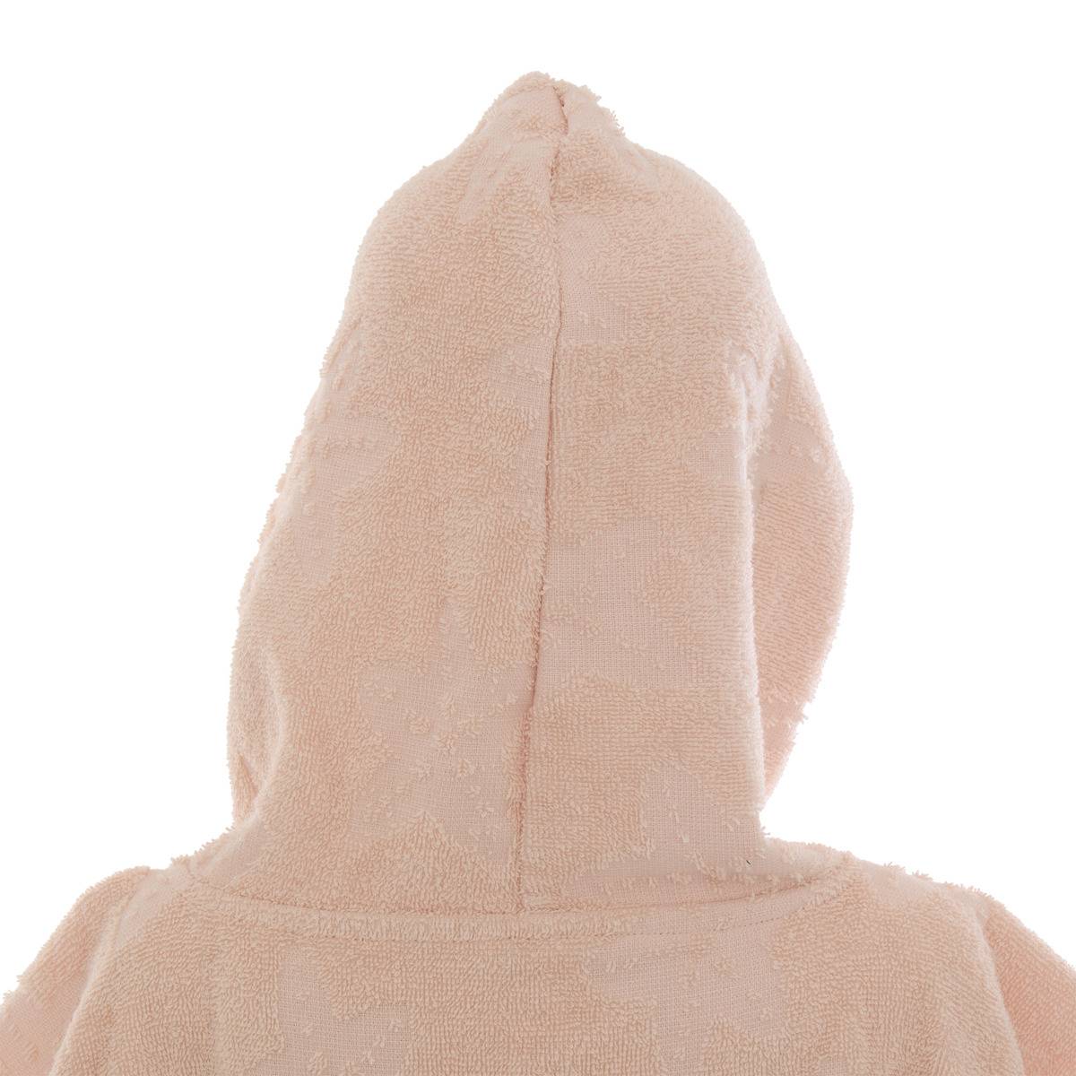 Set Cape et Gant de Bain enfant ORTA rose, ATMOSPHERA FOR KIDS