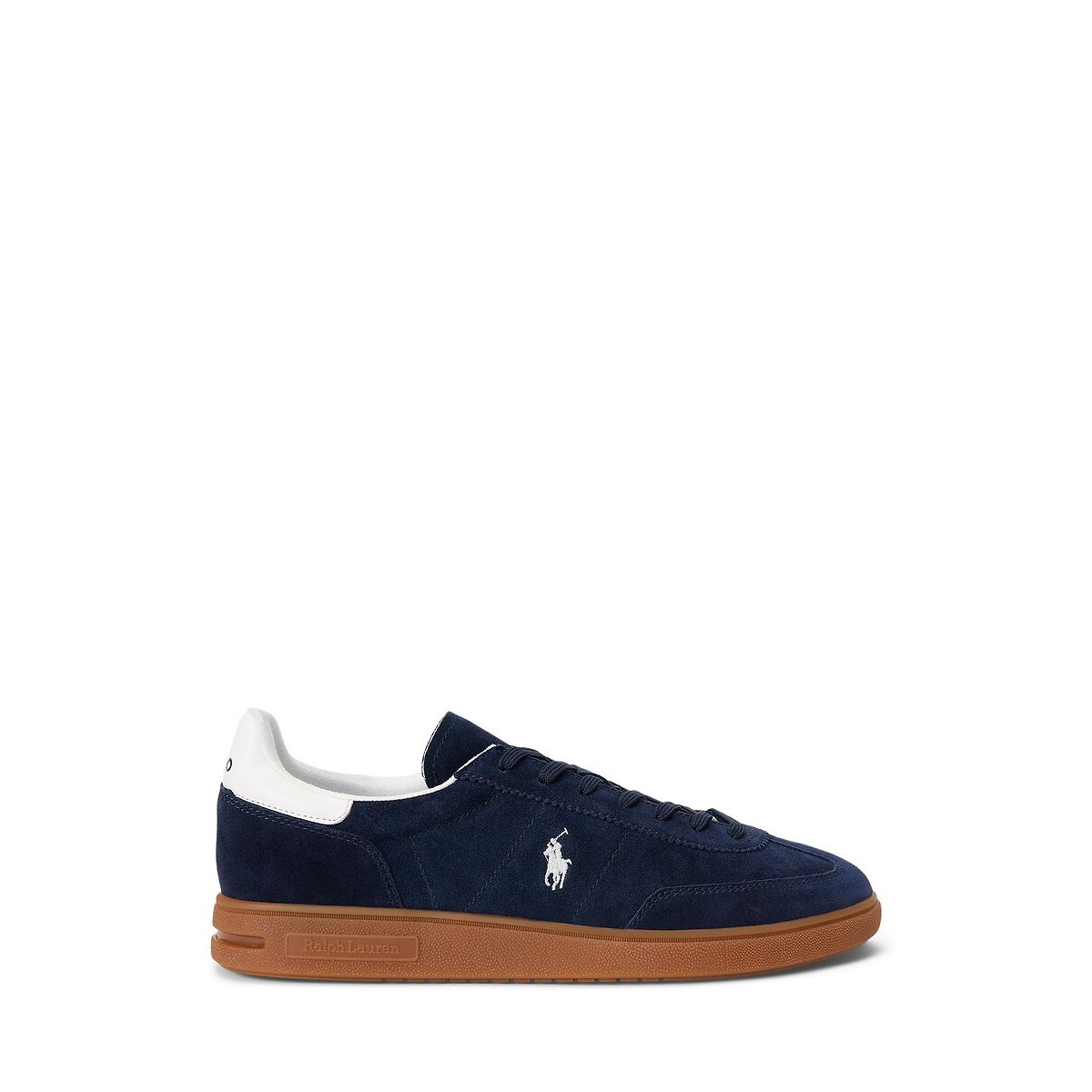 Baskets en cuir suédé Bedford PP bleu marine, POLO RALPH LAUREN