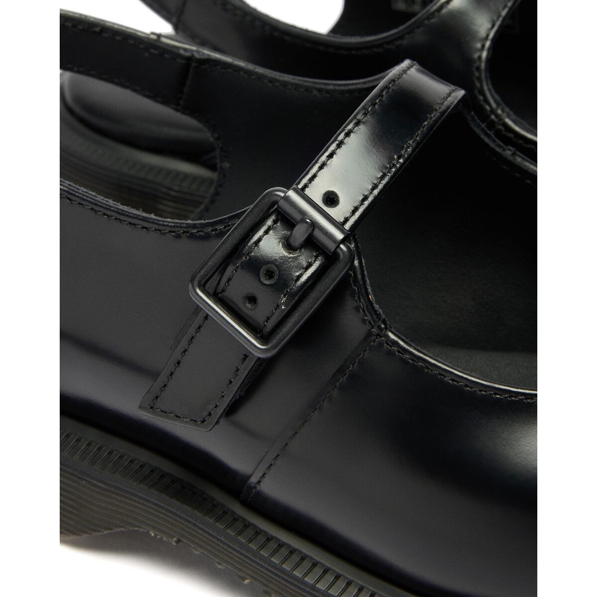 Madaline Smooth Leather Mary Jane Ballet Pumps black, DR. MARTENS