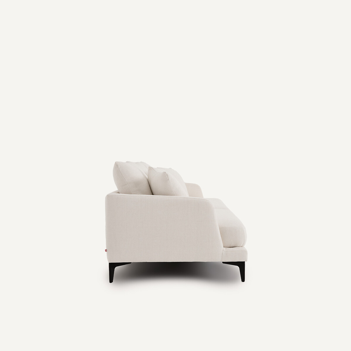 Canapé 3 ou 4 places en toile polyester, MODERNISTE craie, EMMANUEL GALLINA X AM.PM