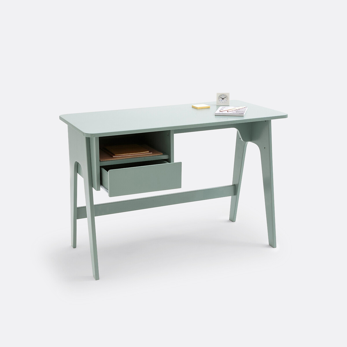 Bureau style rétro vintage, Adil vert de gris, LA REDOUTE INTERIEURS