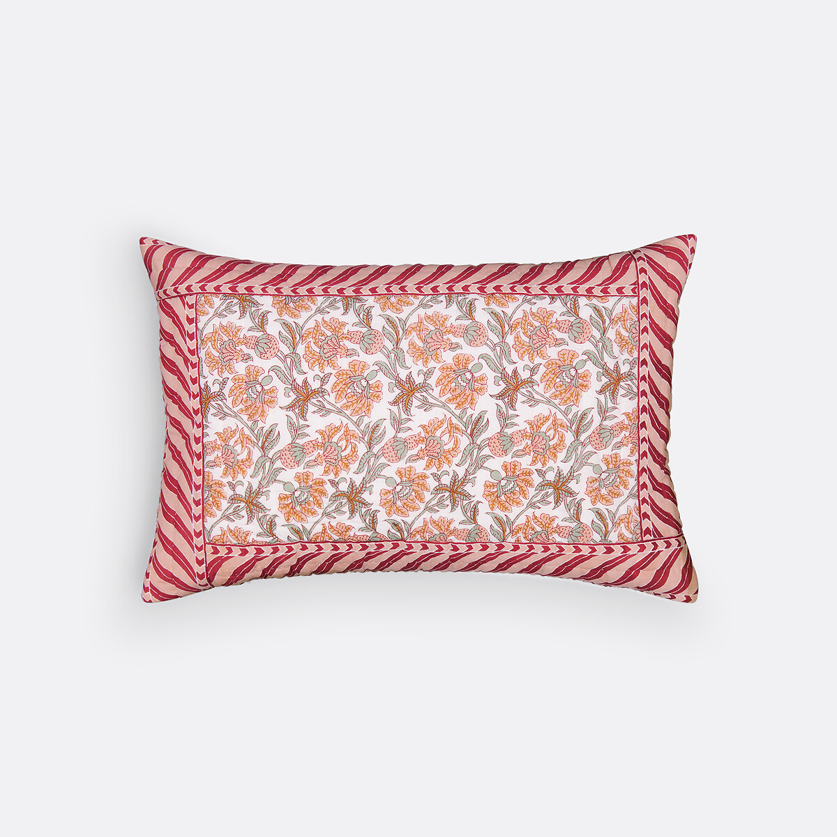 Housse de coussin matelassée, Hyacinthe imprimé, LA REDOUTE INTERIEURS