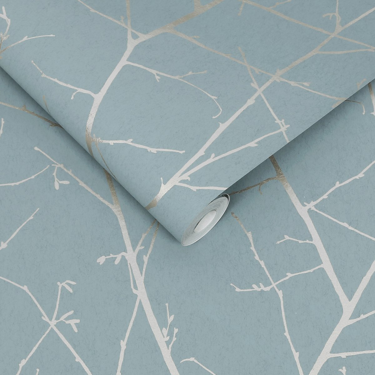 Papier peint Boreas Breathe bleu, GRAHAM ET BROWN