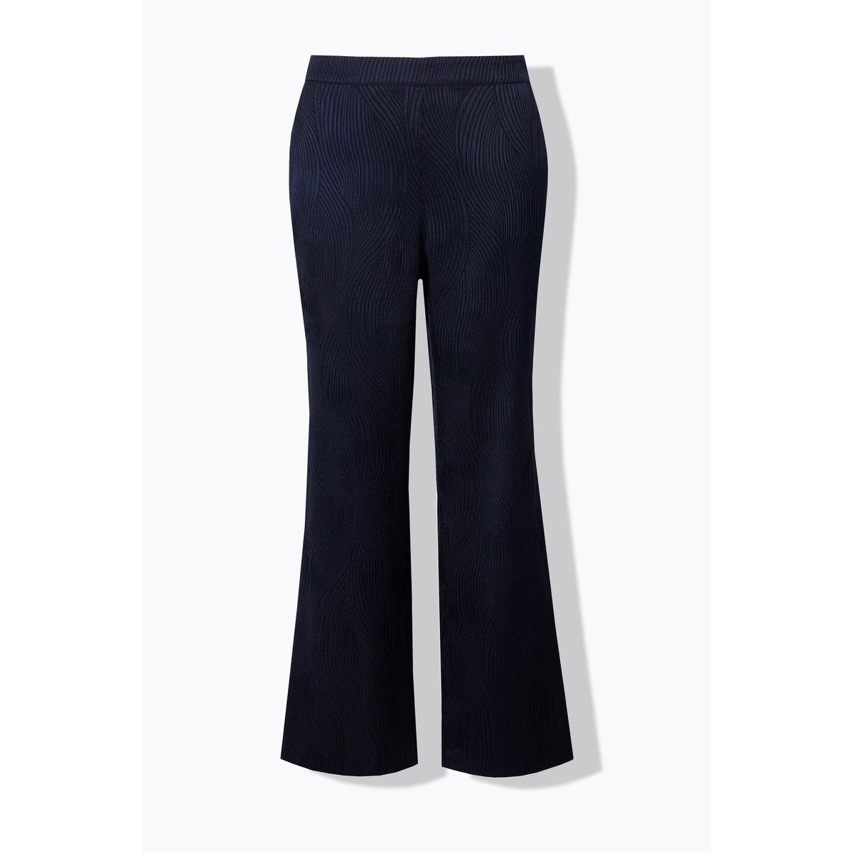 Pantalon jambe droite et large marine foncé, ULLA POPKEN