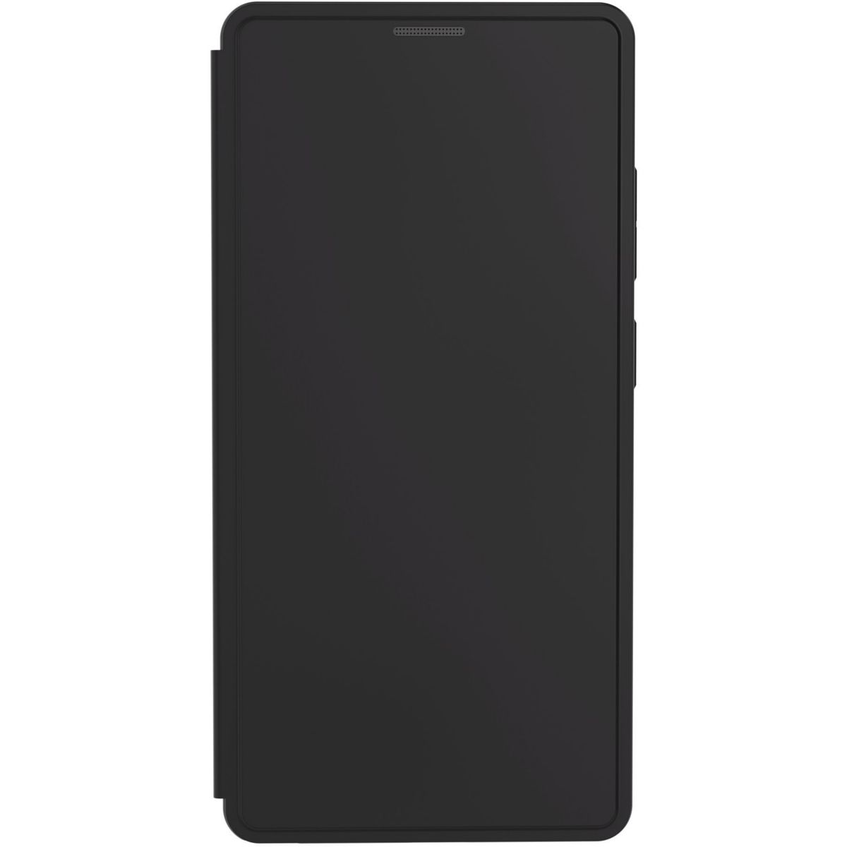 Coque étui Samsung S25 Ultra  Magnet Noir couleur unique, FORCE CASE