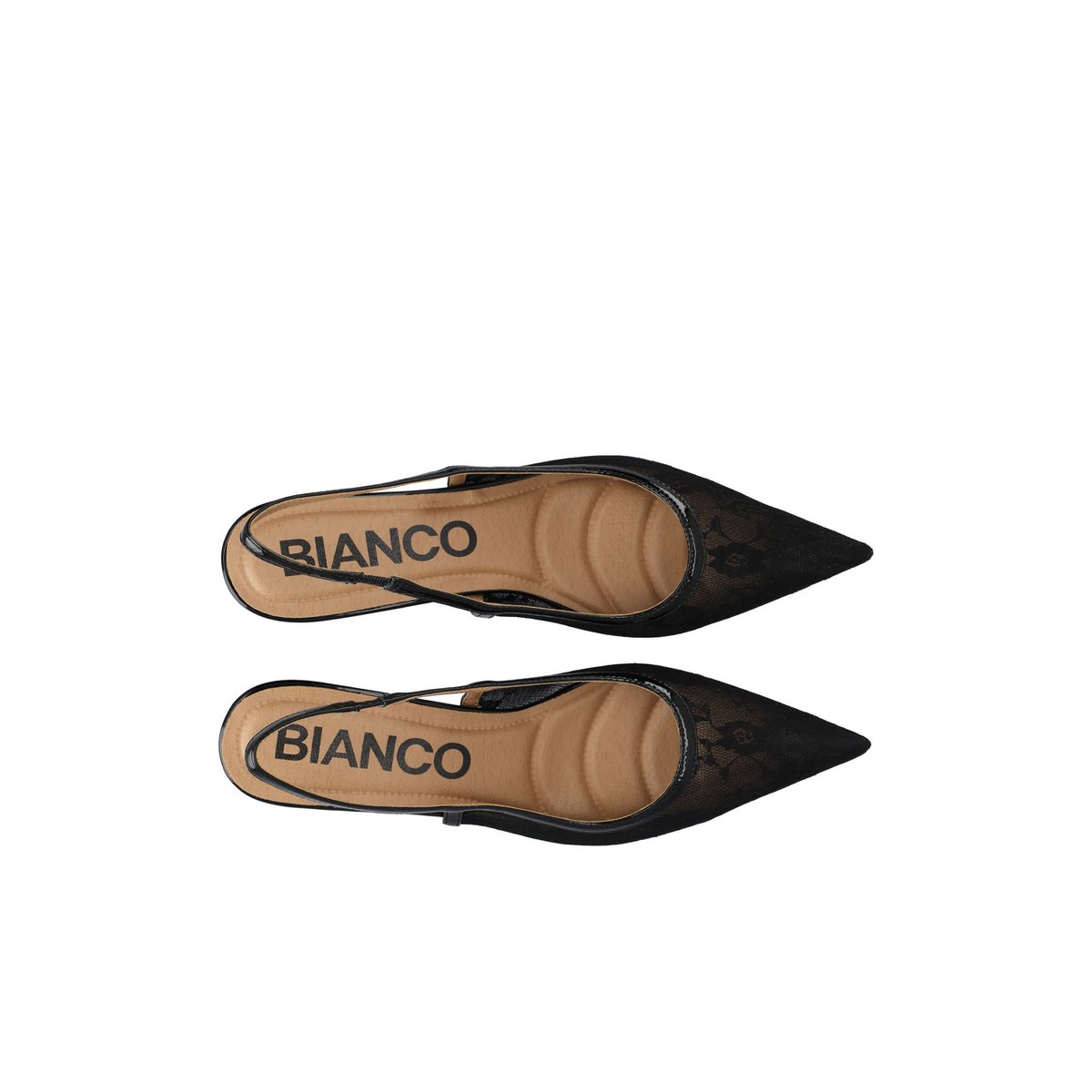 Petit Talon noir - blacklace, BIANCO