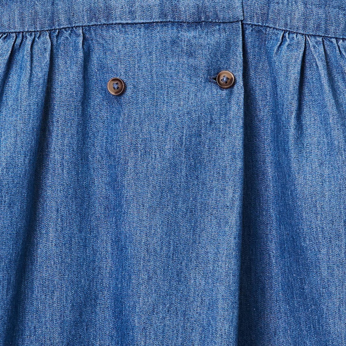 Robe en denim col marin stone denim, MONOPRIX