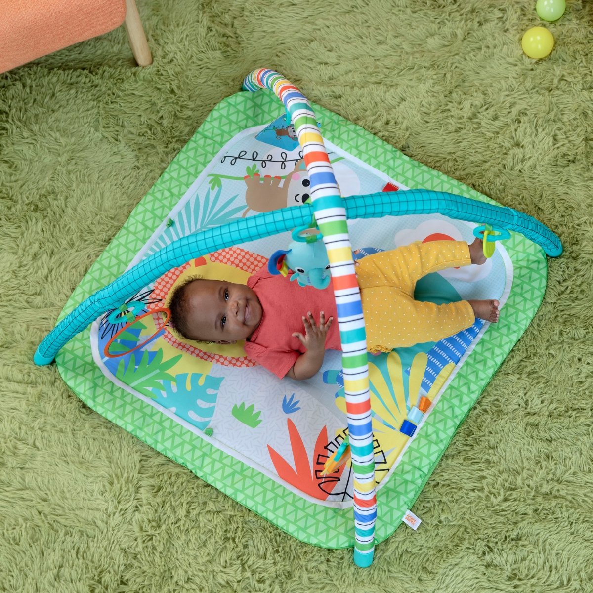 Tapis d'éveil et d'activités Jungle multicolore, BRIGHT STARTS