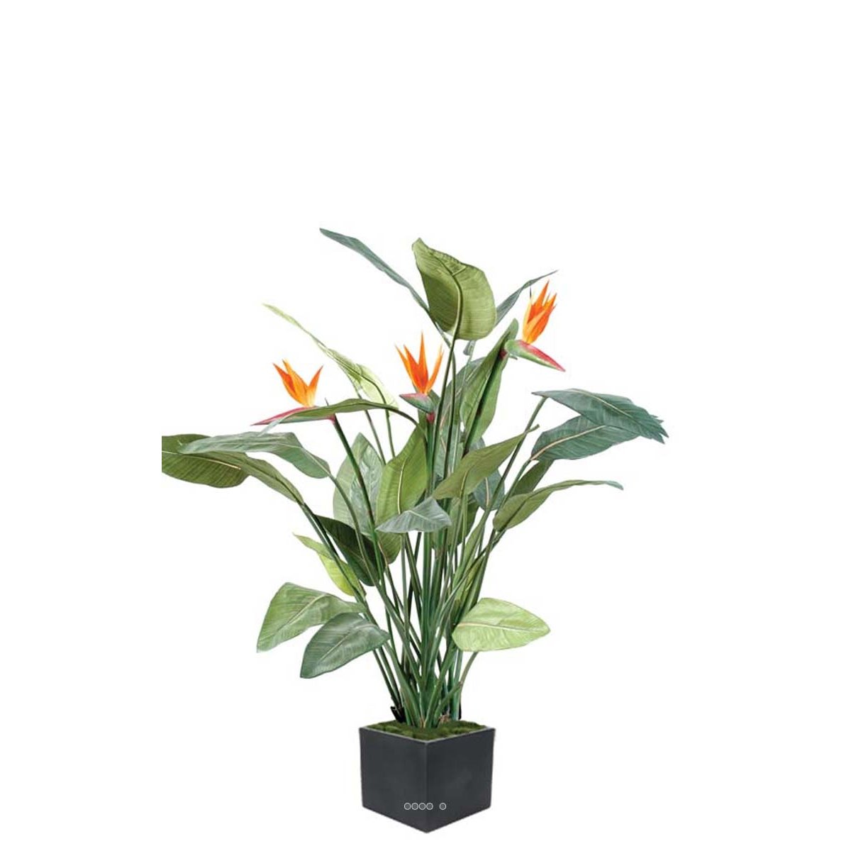 Plante fleurie Strelizia Heliconia artificiel couleur unique, ARTIFICIELLES