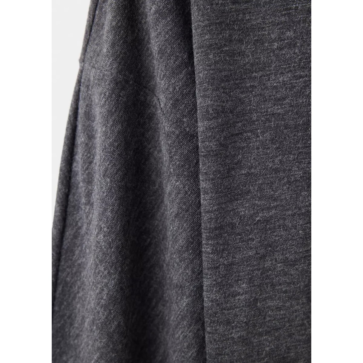 Pull en maille à boutons gris, MANGO