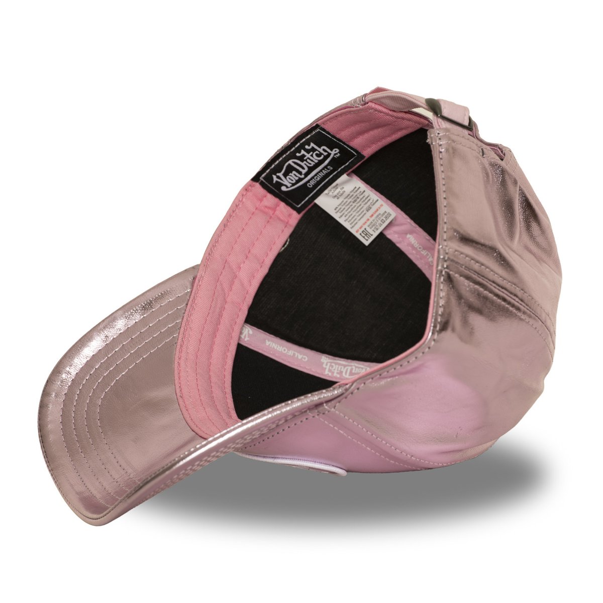 Casquette baseball SHINNY rose/blanc, VON DUTCH