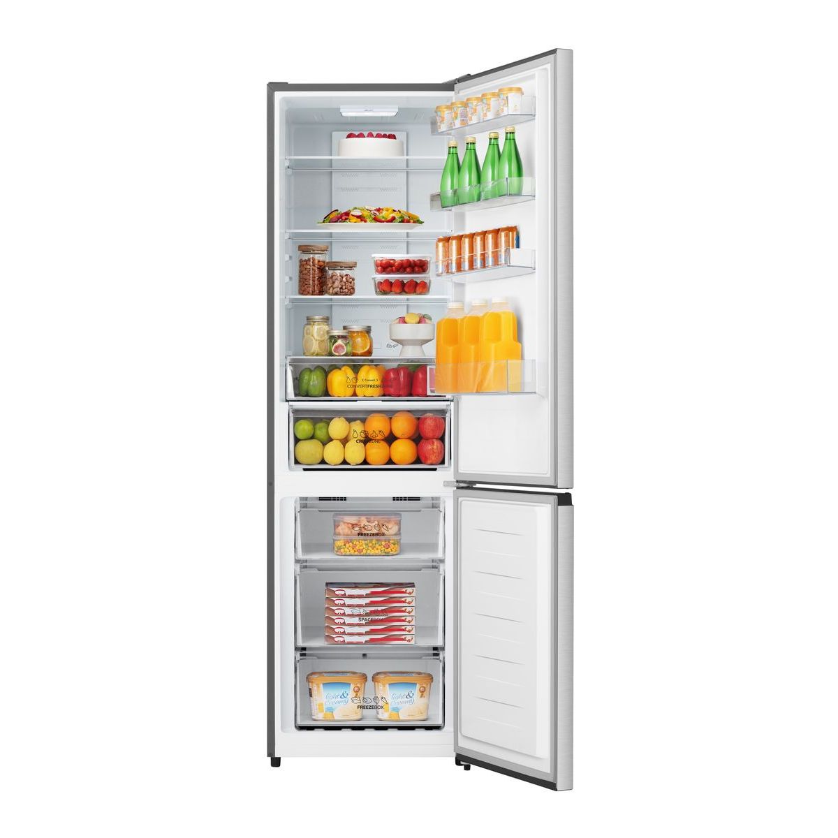 Réfrigérateur combiné NRK620DAXL4 couleur unique, GORENJE