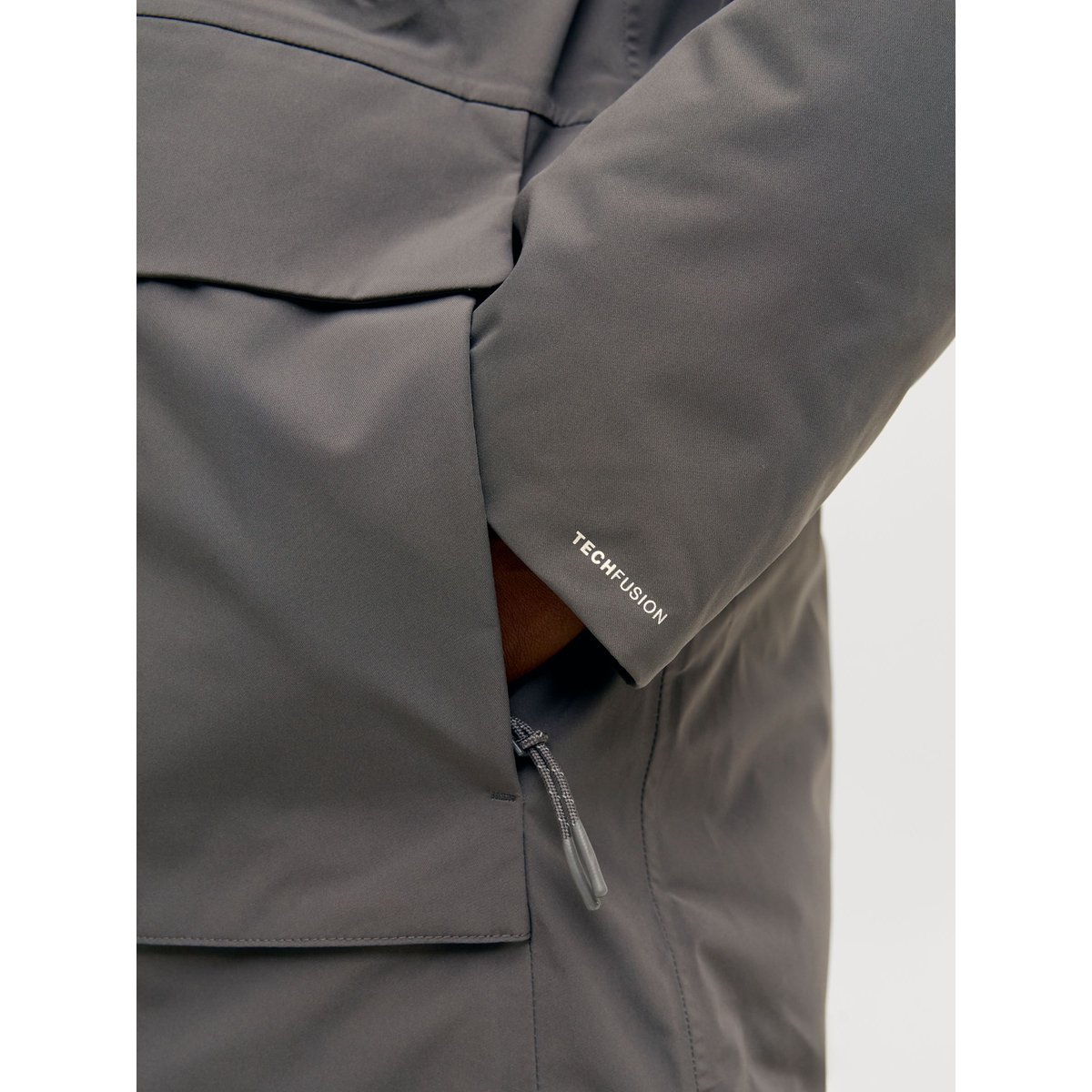 Parka grise - volcanic ash, JACK & JONES