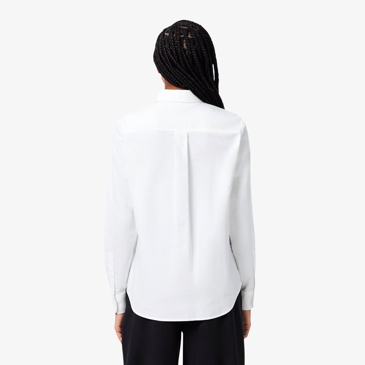 Chemise Regular Fit coton blanc-001, LACOSTE