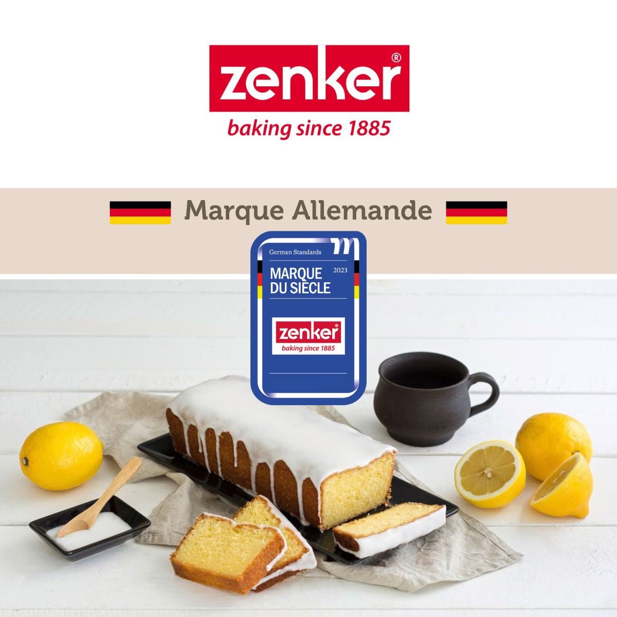 Set de 5 ustensiles de pâtisserie moule à gâteaux SPÉCIAL MINI noir, ZENKER