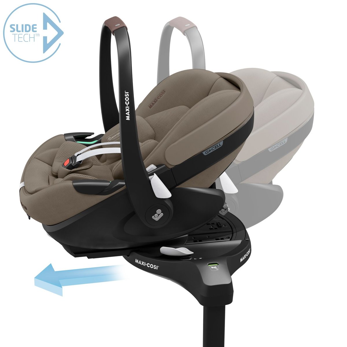 Pack Cosi Pebble Pro 2 + Pearl 360 Pro 2 + Embase FamilyFix 360 Pro truffle, MAXI COSI