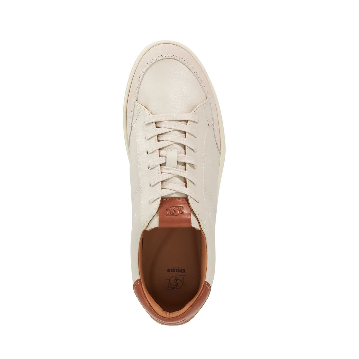 Baskets à semelle cuvette - TABOR white-leather, DUNE LONDON