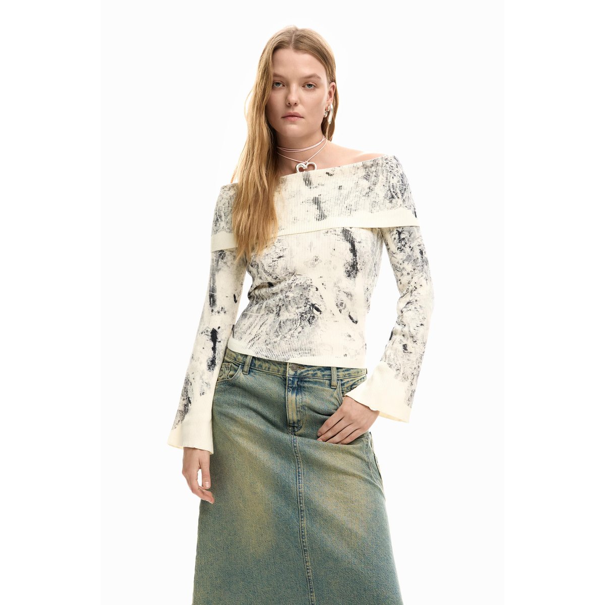 Pull fin oslo gris, DESIGUAL