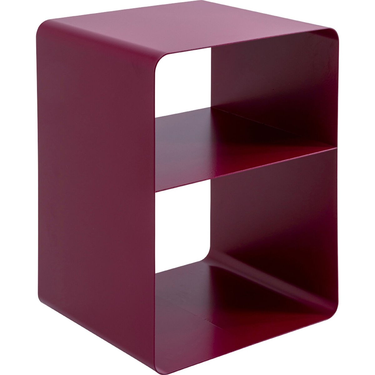 Table d'appoint en acier, LOUNGE violet, KARE DESIGN