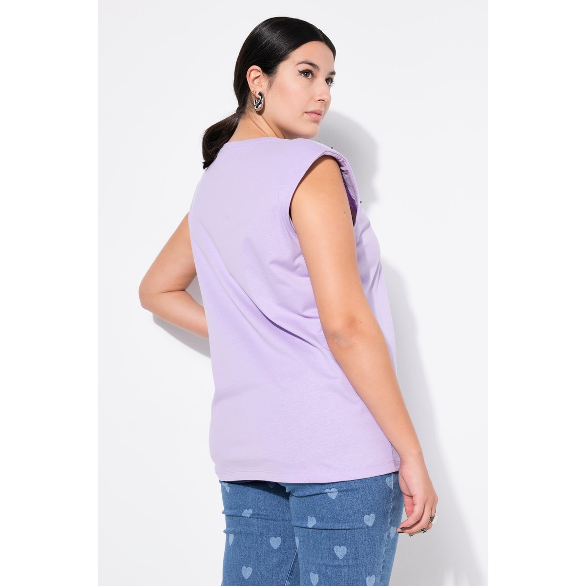 Haut coupe oversize lilas, STUDIO UNTOLD