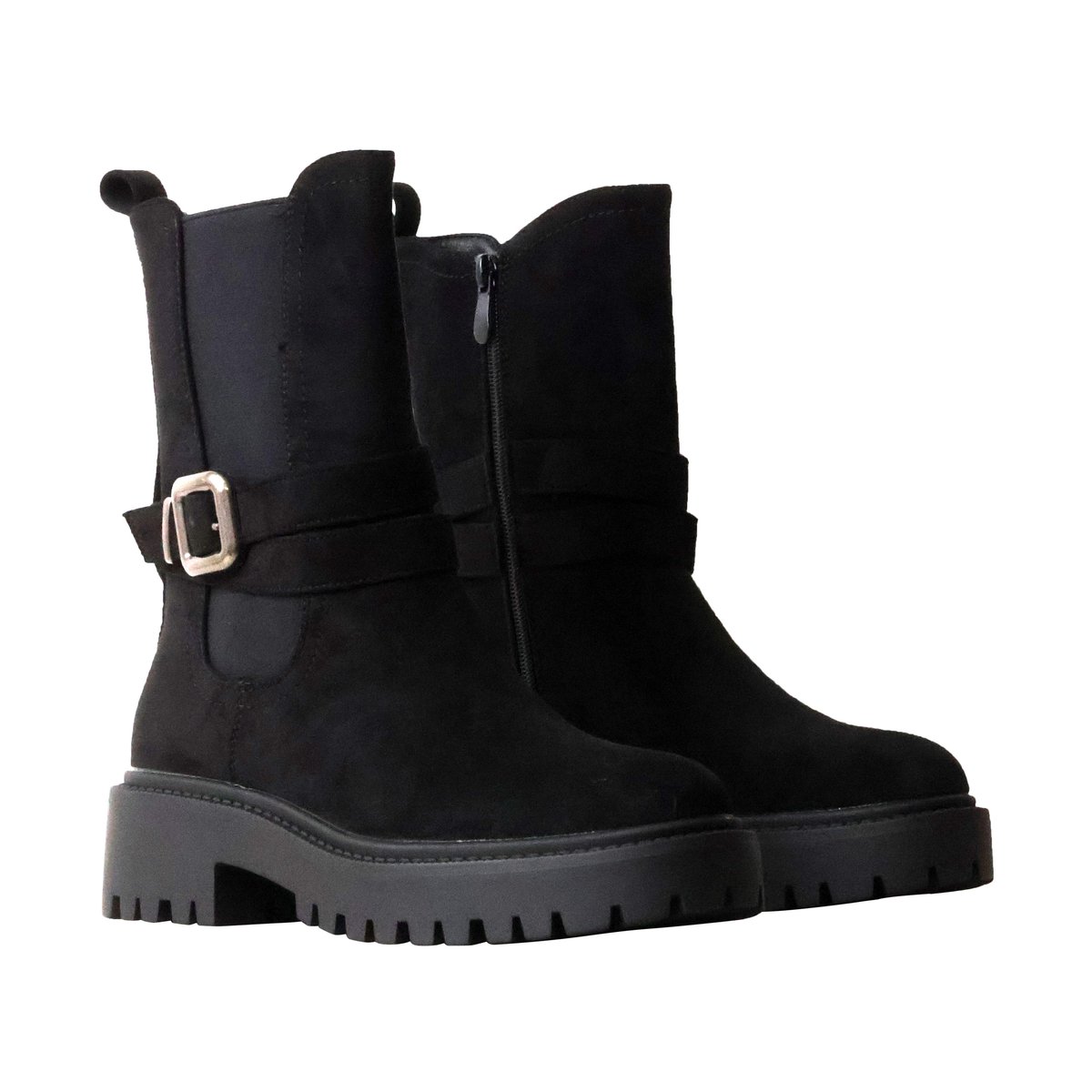 Bottines à Zip noir, ENZA NUCCI