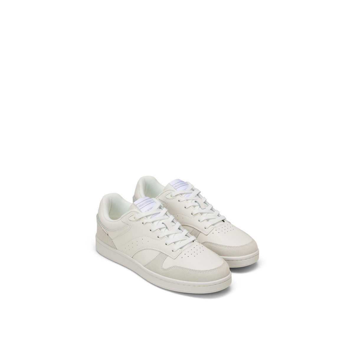 Baskets Modèle Vincenzo en cuir de vache de haute qualité blanc, MARC O'POLO