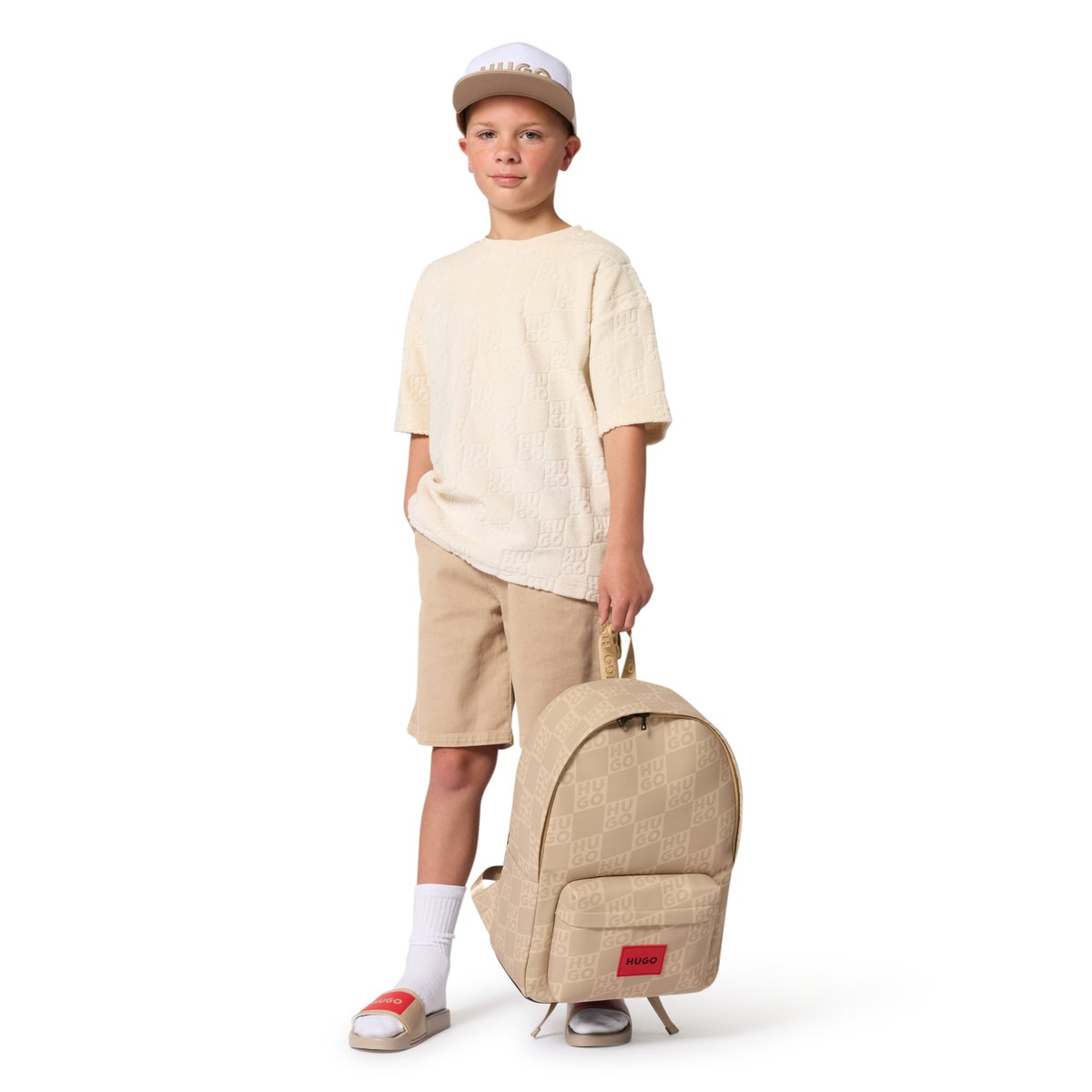 Short avec poches coton, HUGO KIDSWEAR