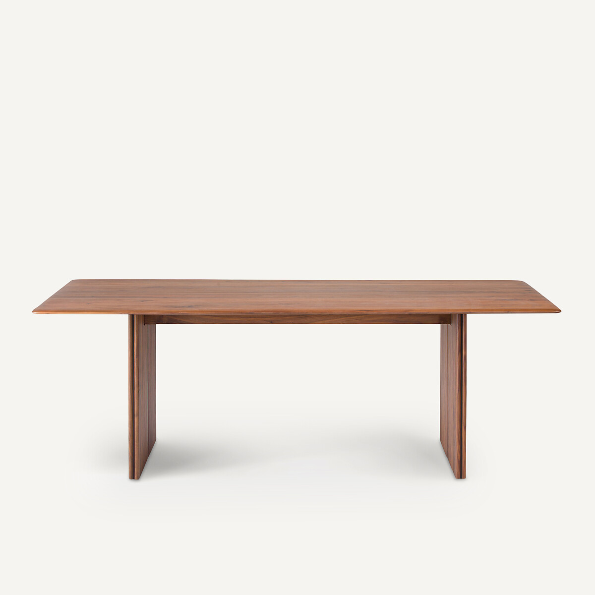 Table en noyer massif et plaqué L220 cm, Minela noyer, AM.PM