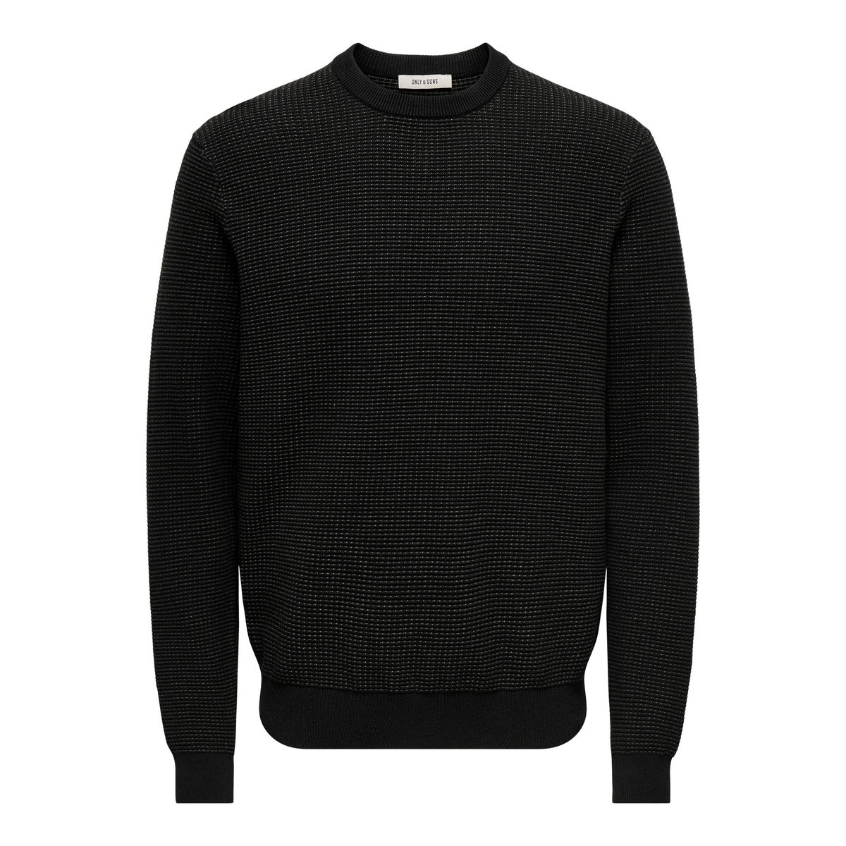 Pull En Maille black 1, ONLY & SONS