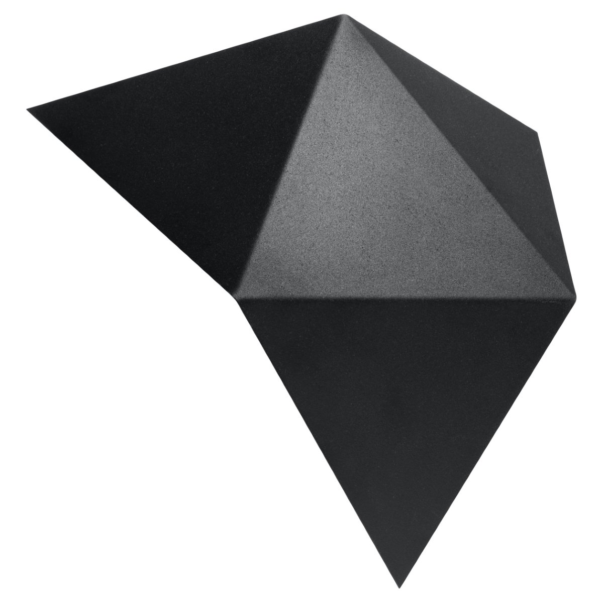 Applique Acier Noir G9 2 Solido noir, EDEN