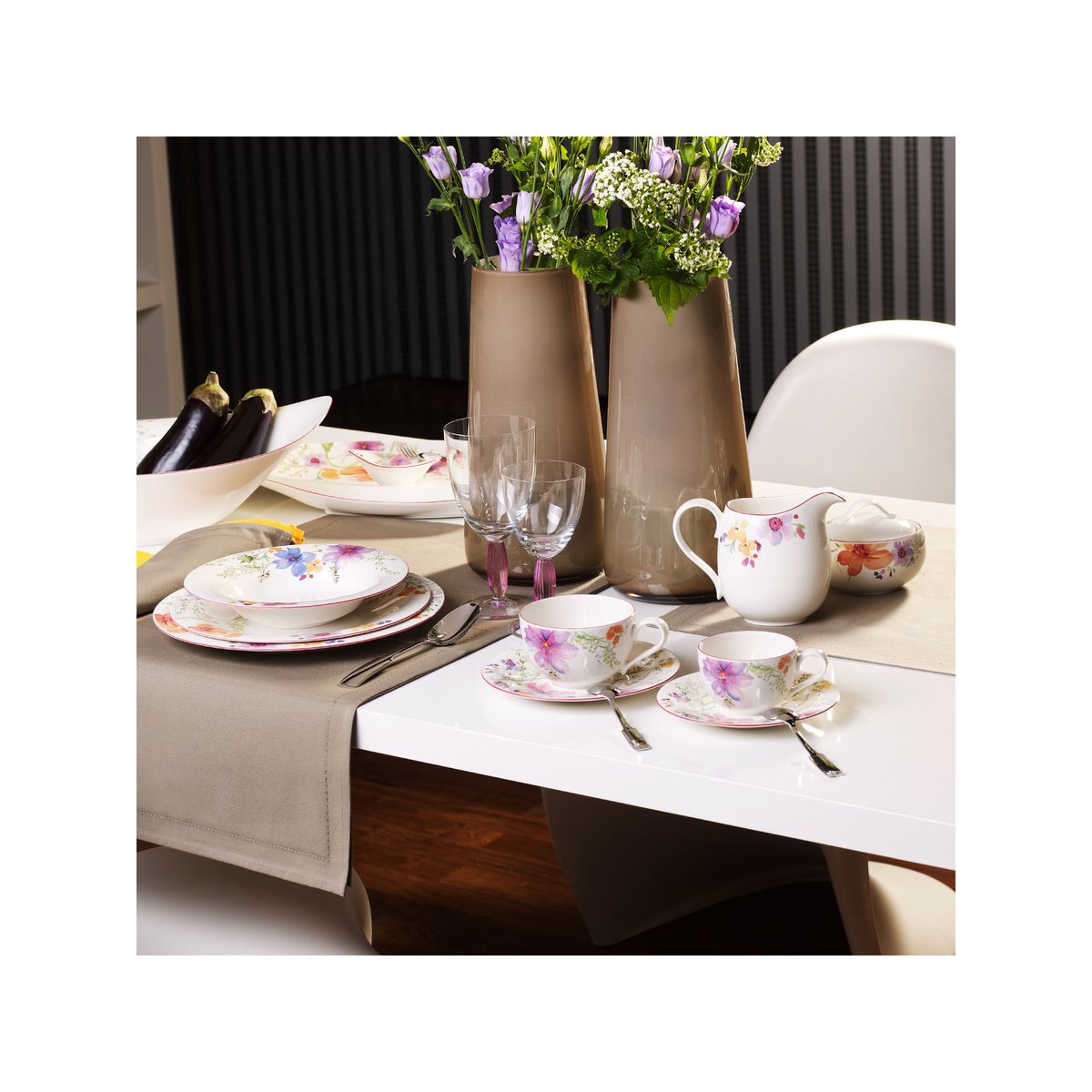 Sous-Tasse A Cafe MARIEFLEUR multicolore, VILLEROY & BOCH