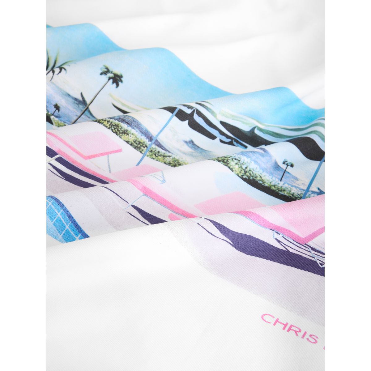 T-shirt seminal piscine blanche chris riley, NEXT