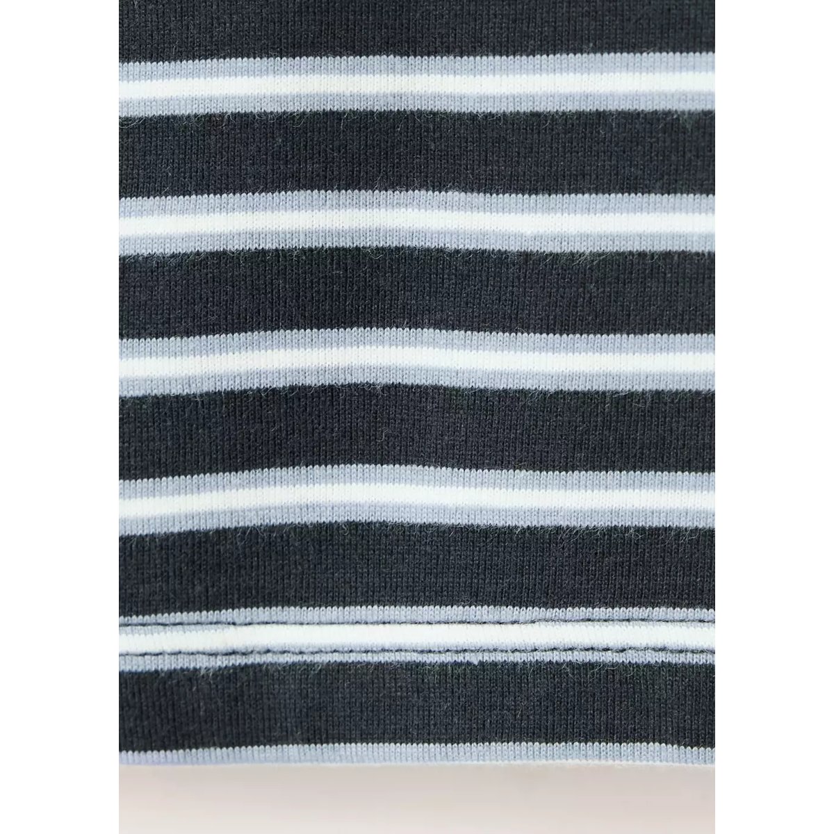 T-shirt rayé avec découpe bleu marine, MANGO KIDS