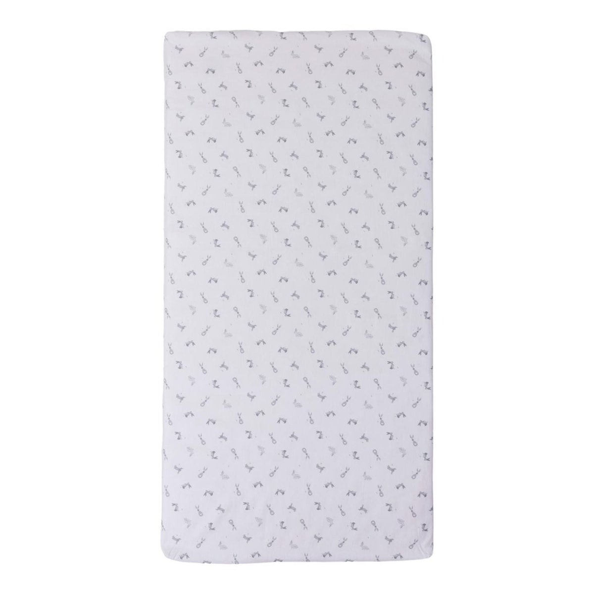 Matelas de voyage 60 x 120 cm blanc, CANDIDE