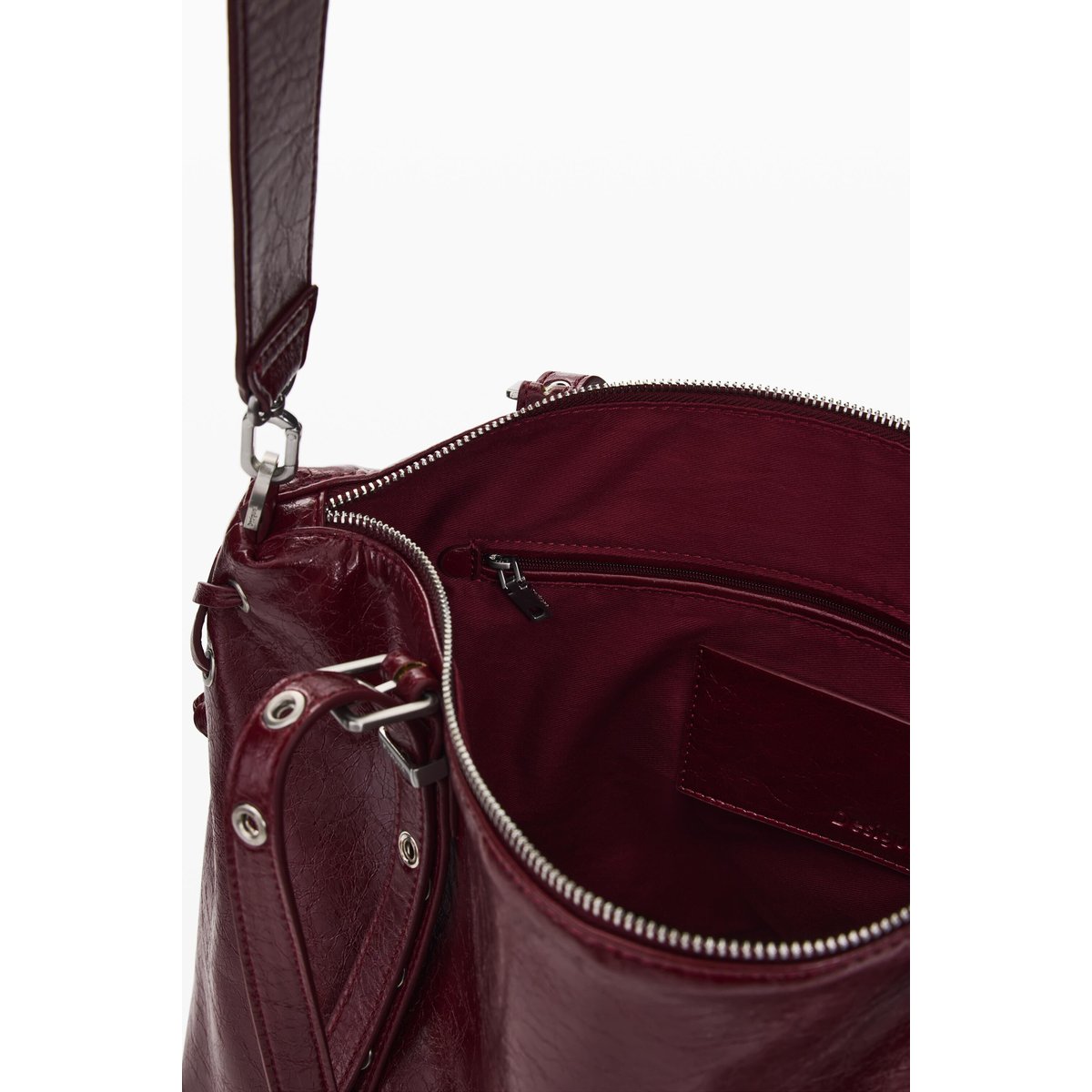 Grand sac cabas rouge, DESIGUAL