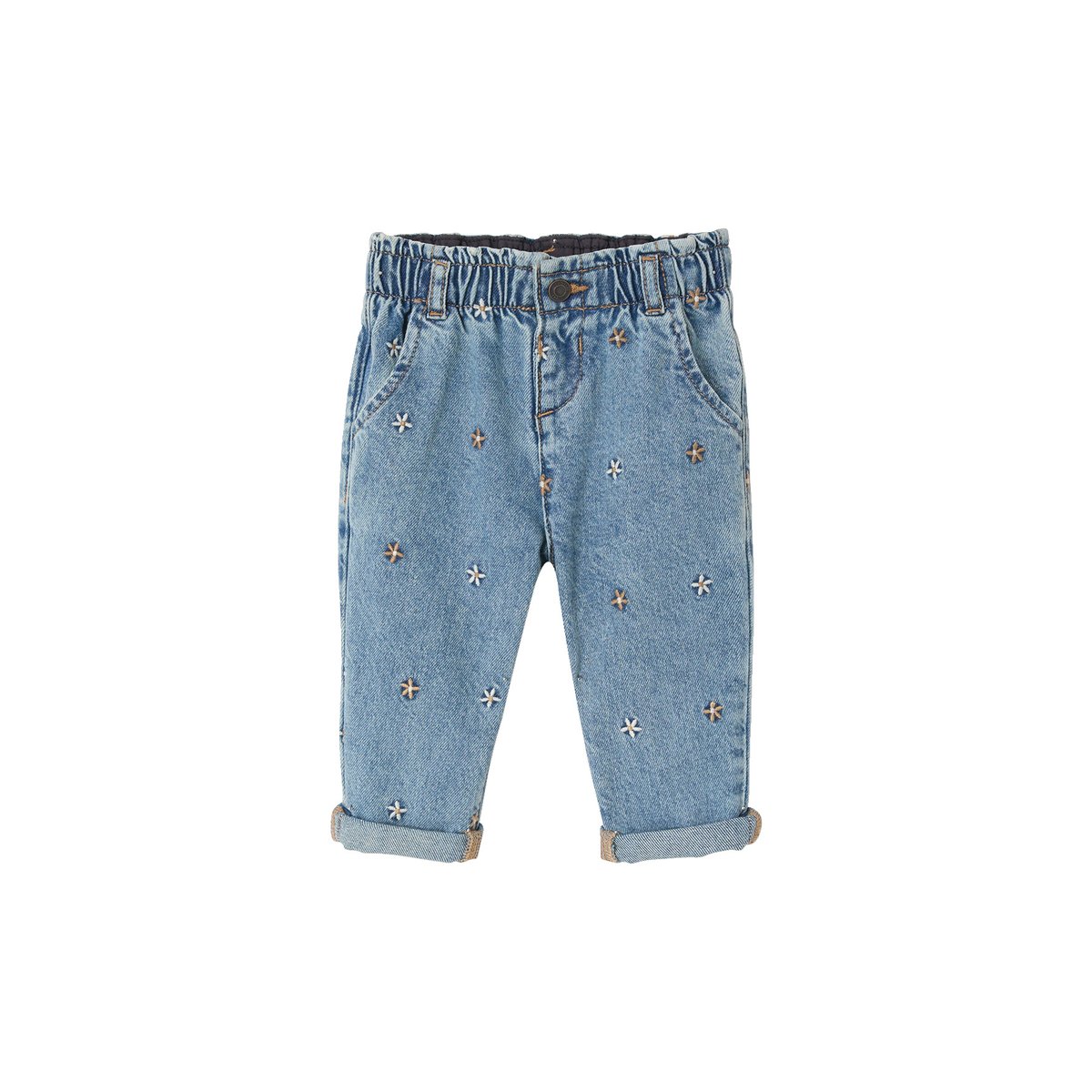 Jean mom stone, VERTBAUDET