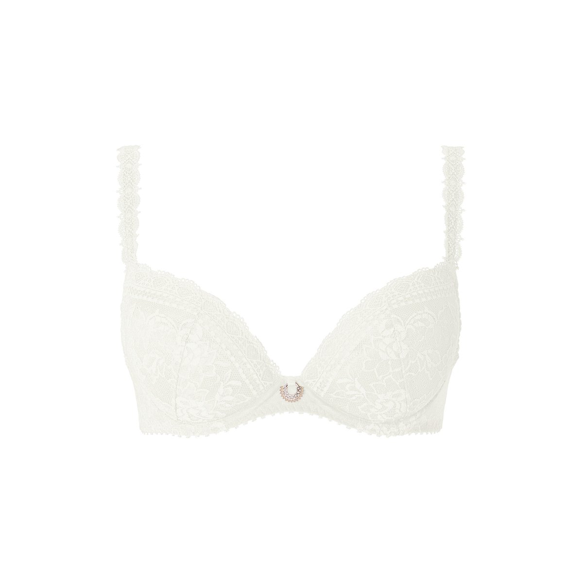 Soutien-gorge push-up Ivresse baroque blanc, AUBADE
