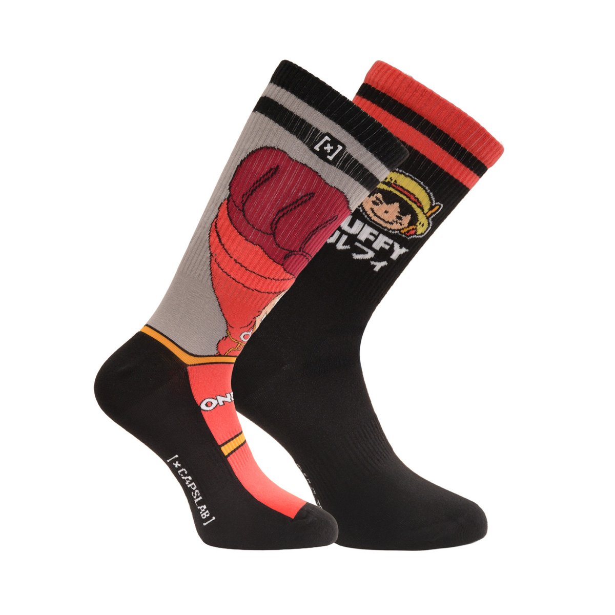 Chaussette Coton One Piece gris/noir/orange/rouge/bordeaux/blanc/beige, CAPSLAB