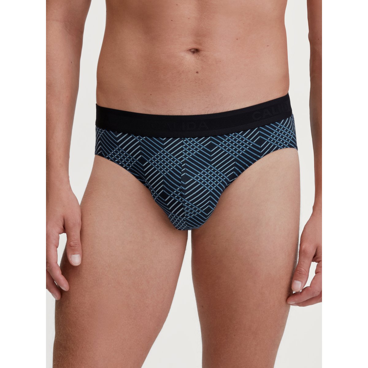 Slip Coton GRAFIC COTTON noir, CALIDA